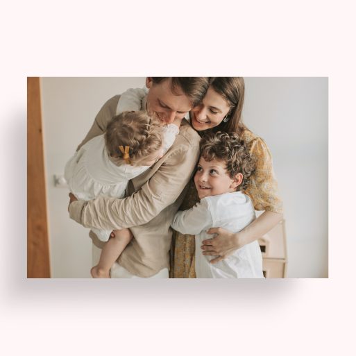 Photo of a personalised photo poster called 'Simple Landscape'. It is A4 in size, in a Landscape orientation. It has space for 1 photos.