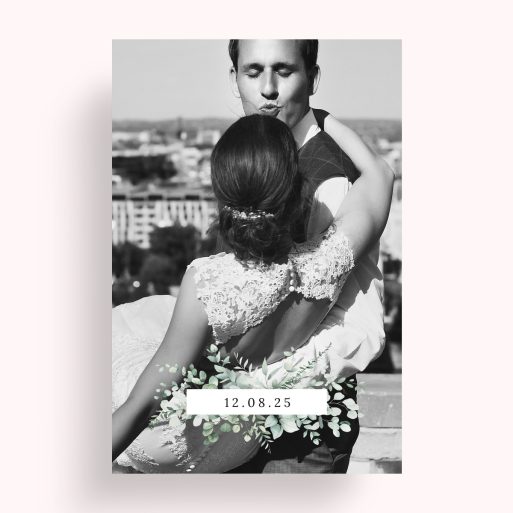 Photo of a personalised photo poster called 'Sealed with Love'. It is A4 in size, in a Portrait orientation. It has space for 1 photos.