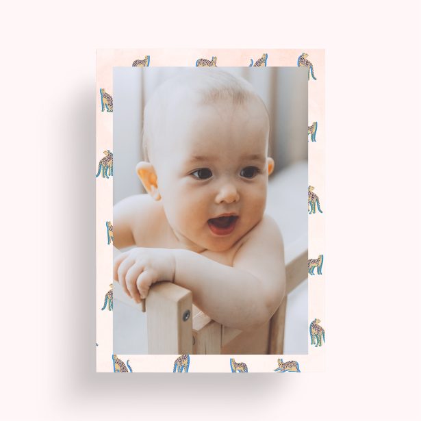 Photo of a personalised photo poster called 'Big Cat'. It is A2 in size, in a Portrait orientation. It has space for 1 photos.