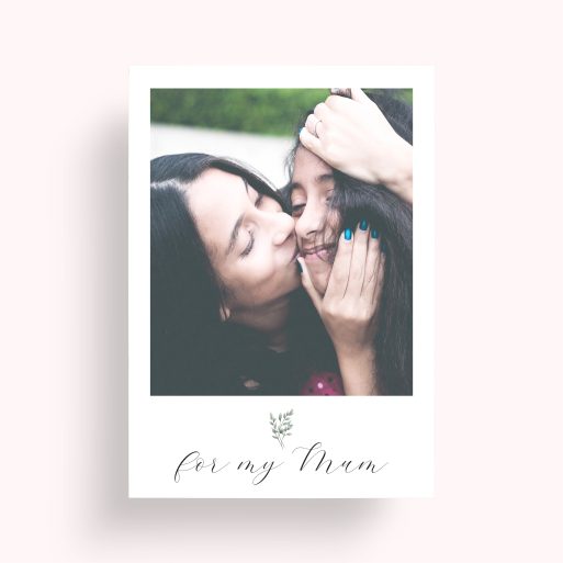 Photo of a personalised photo poster called 'Mom’s Smile'. It is A2 in size, in a Portrait orientation. It has space for 1 photos.
