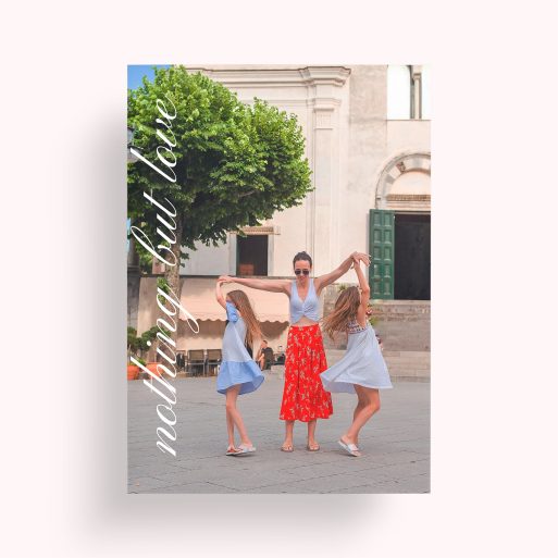 Photo of a personalised photo poster called 'Nurturing Moments'. It is A2 in size, in a Portrait orientation. It has space for 1 photos.