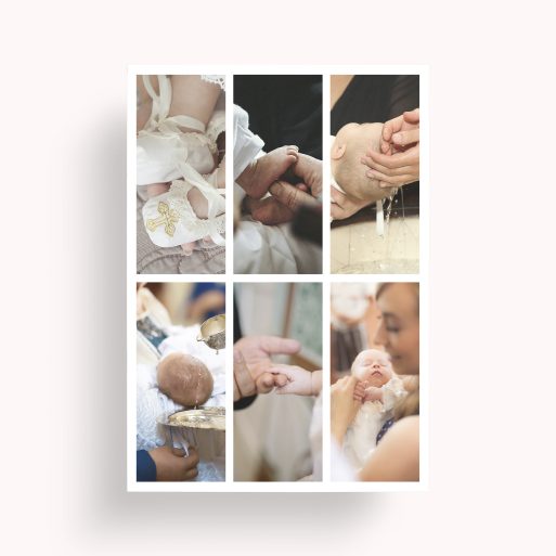 Photo of a personalised photo poster called 'Photographic Symphony'. It is A2 in size, in a Portrait orientation. It has space for 6 photos.