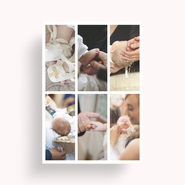 Photo of a personalised photo poster called 'Photographic Symphony'. It is A2 in size, in a Portrait orientation. It has space for 6 photos.