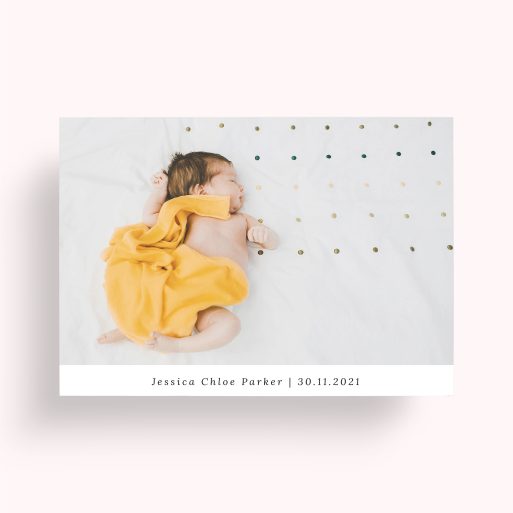 Baby's Day Out Personalised Photo Poster - Capture the joy of precious memories in high-resolution detail with this landscape-oriented keepsake