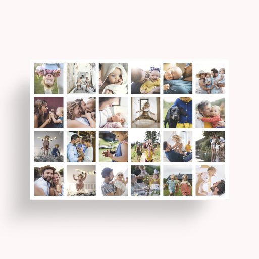Collage of Memories Personalised Photo Poster - Preserve Your Treasured Moments