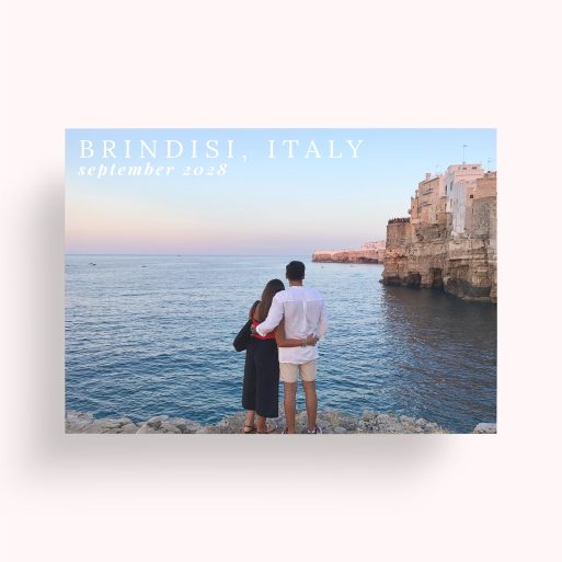 Shared Moments Personalised Photo Poster - Cherish memories with this landscape photo poster.