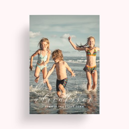Adventures Personalised Photo Poster - Create lasting memories with this customisable poster capturing the essence of your spectacular journey.