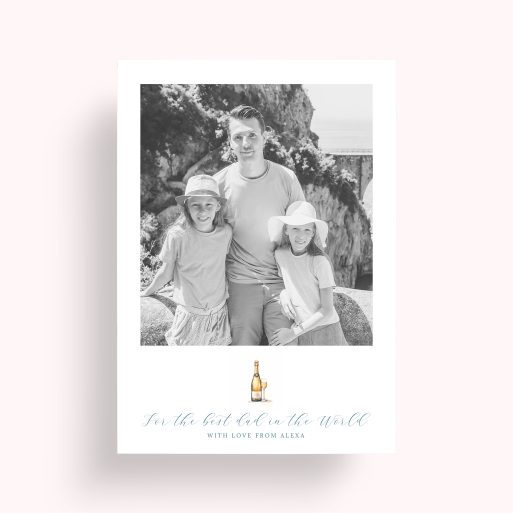  Personalised Cheers to Dad Photo Poster - Unique Father's Day Gift