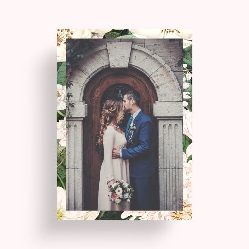 Everlasting Vow Personalised Digital Photo Poster - Celebrate eternal love with a thoughtful and versatile gift, featuring space for one cherished photo in portrait orientation.
