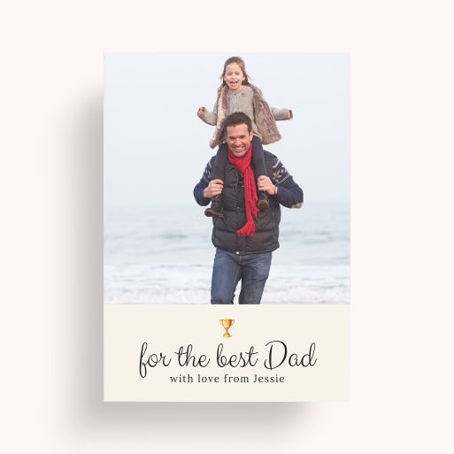 Hero's Homage Personalised Photo Poster - Celebrate the hero in your life with this portrait-oriented poster, showcasing cherished memories and heartfelt sentiments.