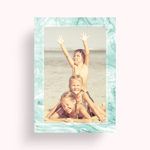 Treasured Frame Personalised Photo Poster - Share your love and create lasting memories with this portrait-oriented poster, featuring space for one precious photo.