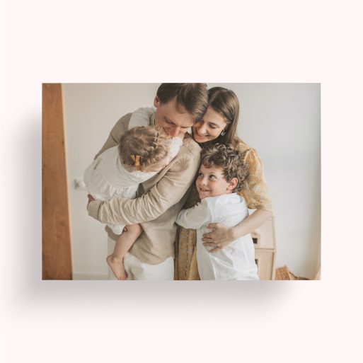 Photo of a personalised photo poster called 'Simple Landscape'. It is A4 in size, in a Landscape orientation. It has space for 1 photos.