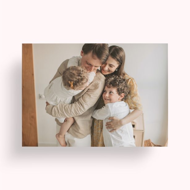 Photo of a personalised photo poster called 'Simple Landscape'. It is A4 in size, in a Landscape orientation. It has space for 1 photos.
