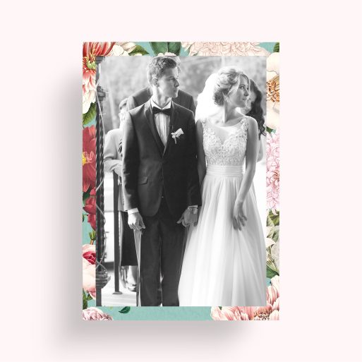 Photo of a personalised photo poster called 'Sealed with a Kiss'. It is A4 in size, in a Portrait orientation. It has space for 1 photos.