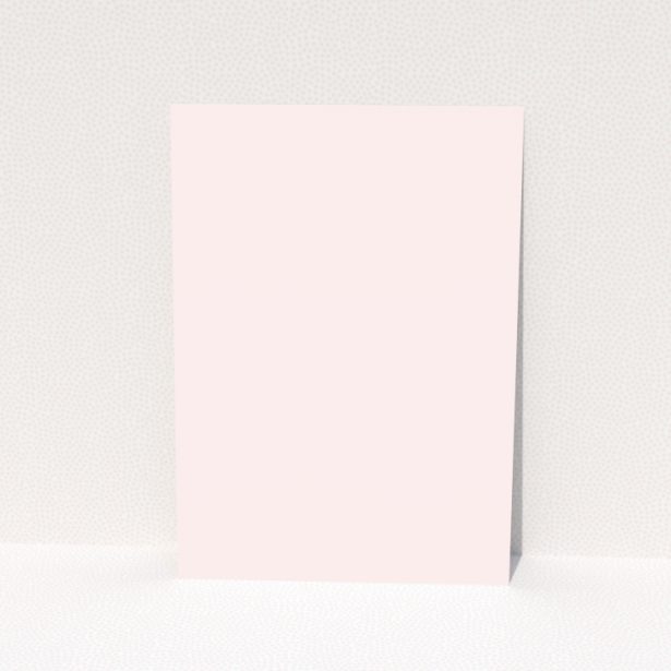 Wedding thank you card with two photos and pink border design