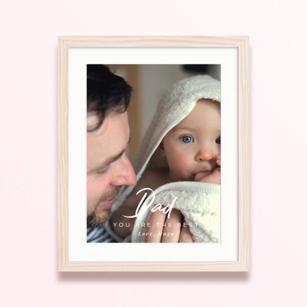 pure joy framed mounted photo print design heartwarming 400x300 portrait wood - Pure Joy