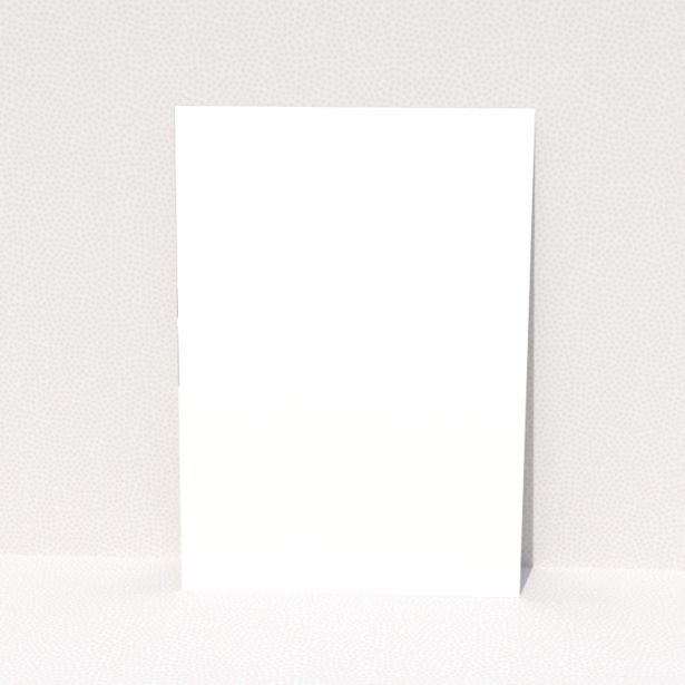 Funeral thank you card design with one photo