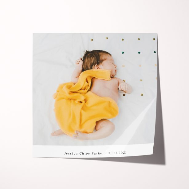 Baby's Day Out Long-Lasting Silver Halide Photography Poster - Capture the joy in a landscape orientation, preserving precious memories with undeniable emotional value and superior quality.