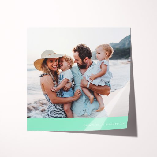 Mint Bottom Silver Halide Photo Print - Preserve memories with contemporary elegance in this spacious landscape orientation. Crafted with silver halide printing and advanced Noritsu/Chromira technology for unmatched sharpness and durability.