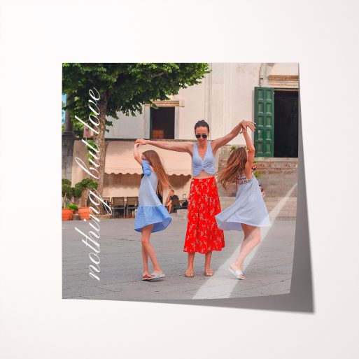 Nurturing Moments High-Resolution Silver Halide Poster - Preserve enduring memories with this fade-resistant keepsake, perfect for gifting or cherishing special moments.