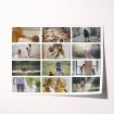 Immerse in memories with Utterly Printable's Life's Tapestry High-Resolution Silver Halide Photo Poster - compose a collage of over 10 cherished photos.