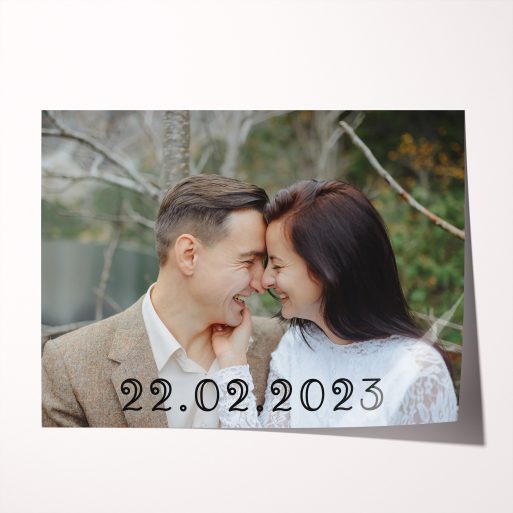 Display commitment with Utterly Printable's Forever I Do High-Resolution Silver Halide Photo Poster - showcasing cherished memories with peak sharpness.