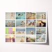 Create lasting memories with Utterly Printable's Jumble High-Resolution Silver Halide Poster - accommodates 10+ photos.