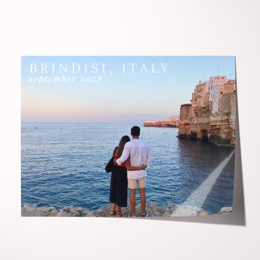 Shared Moments High-Resolution Silver Halide Poster - Relive cherished memories with this nostalgic landscape-oriented design.