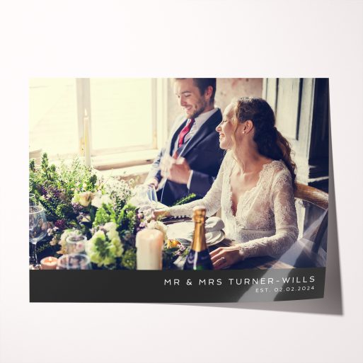 Capture Wedding Bliss with Utterly Printable's High-Resolution Silver Halide Photo Poster - a beautiful keepsake for one special photo.
