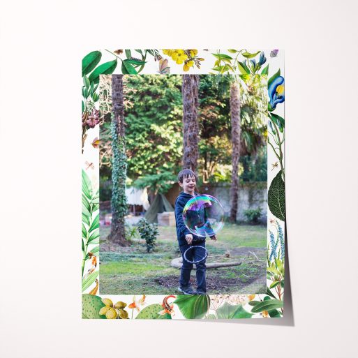 Fishpond Photo High-Resolution Silver Halide Poster - Showcase a special moment with this portrait-oriented poster designed for effortless display. Let your cherished photo take center stage, adding a touch of elegance to any space.