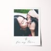 Radiant Mum High-Resolution Silver Halide Photo Poster - Preserve 'Mom's Smile' with this durable poster. A beautiful way to show admiration and love on Mother's Day.