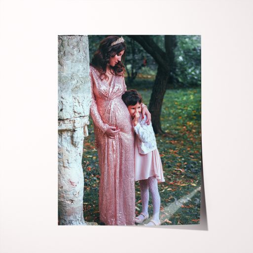 Motherhood Magic High-Resolution Silver Halide Poster - Personalized Motherhood Keepsake