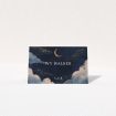 Starry, Starry Night place card - Embrace the romance of the night sky with classic serif typography and delicate golden accents, perfect for guiding guests to an unforgettable event under the enchanting night sky This is a view of the front
