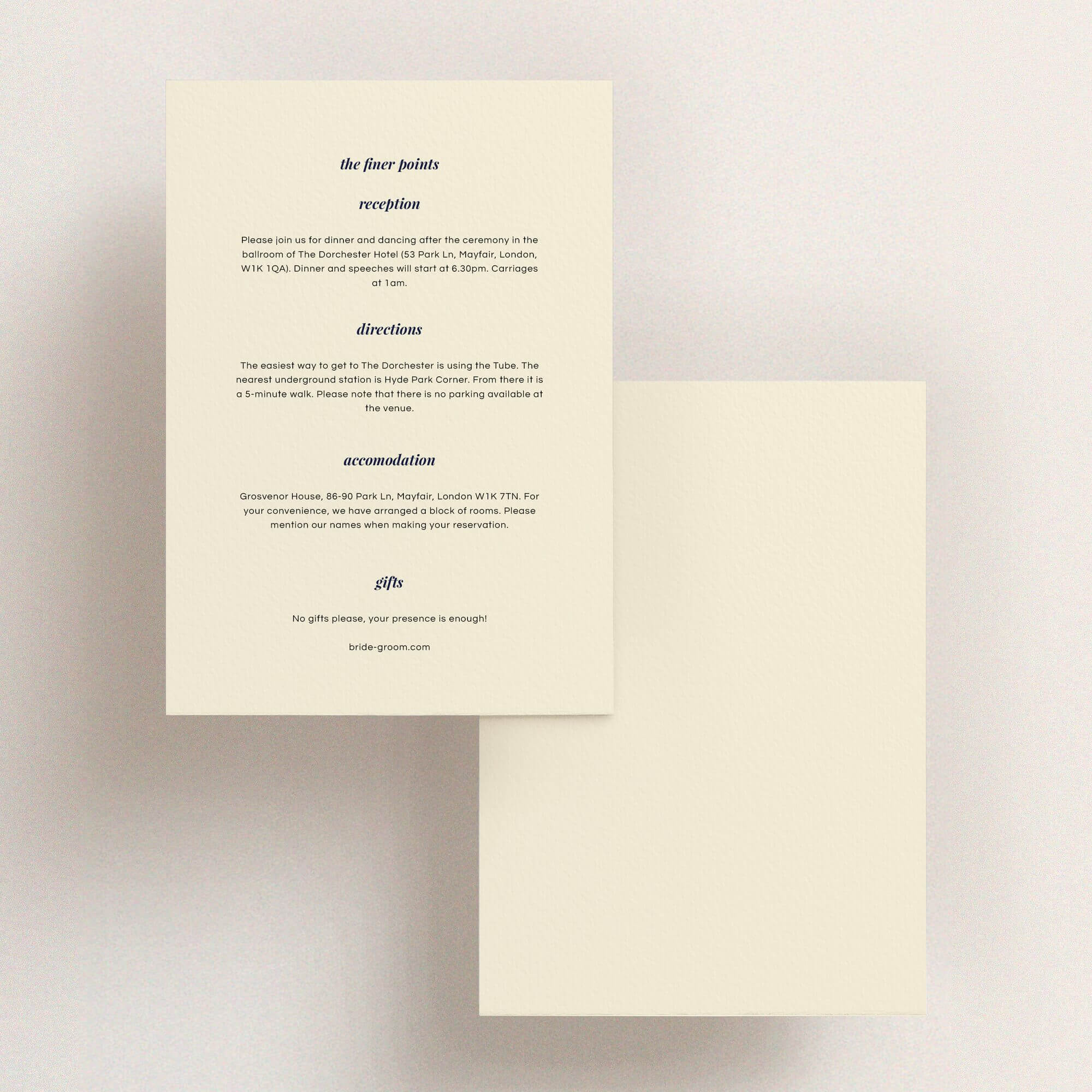Script switch in Wedding Information Insert Sheets
