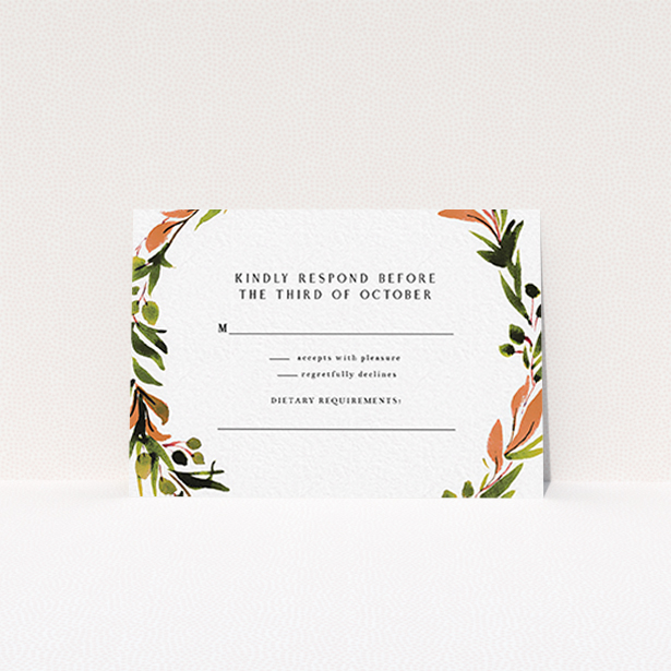 RSVP CARDS & ENVELOPES FOR WEDDINGS ETC WITH DIETARY REQUIREMENTS