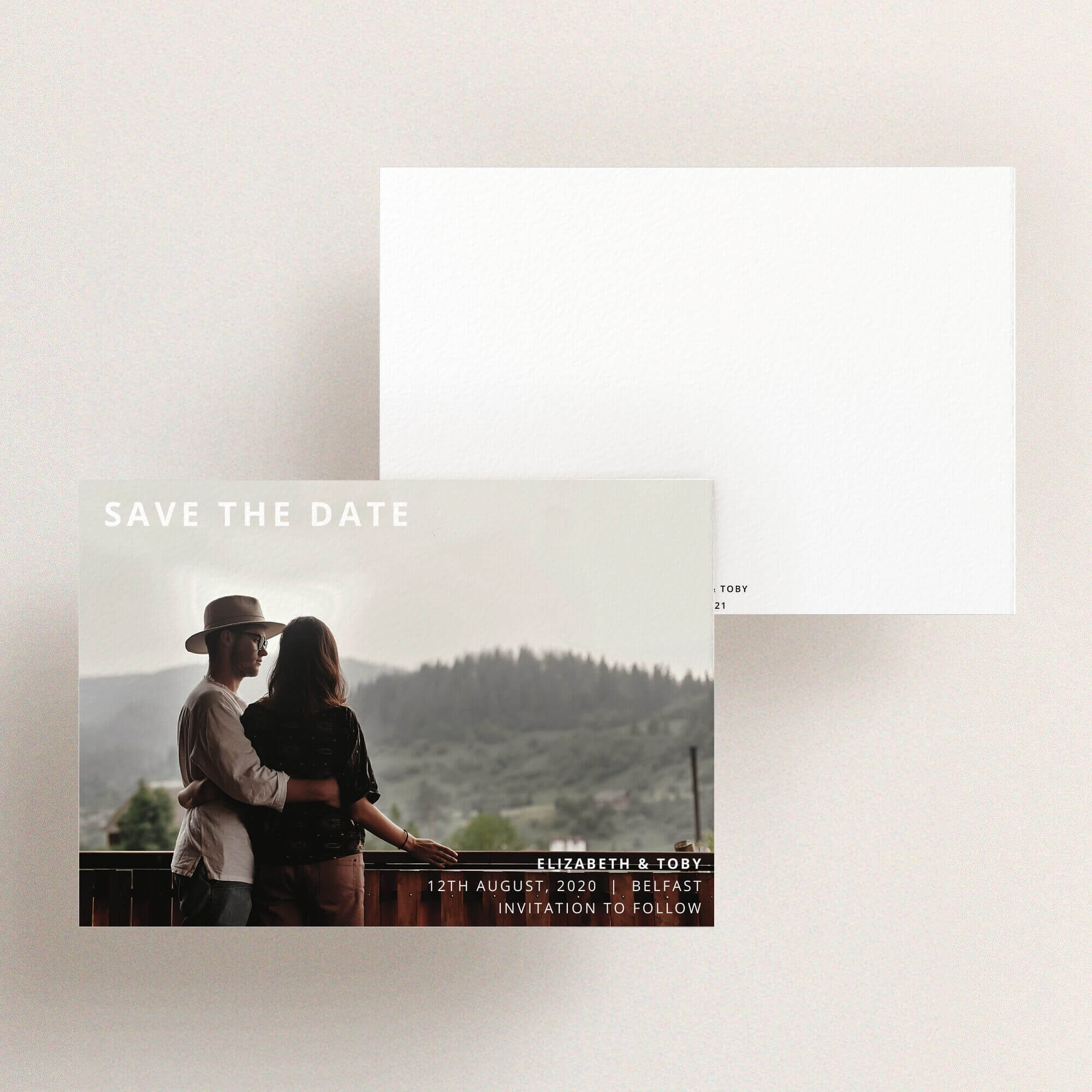 Sans Serif In Wedding Save The Date Cards sans-serif-in-wedding-save-the-date-cards