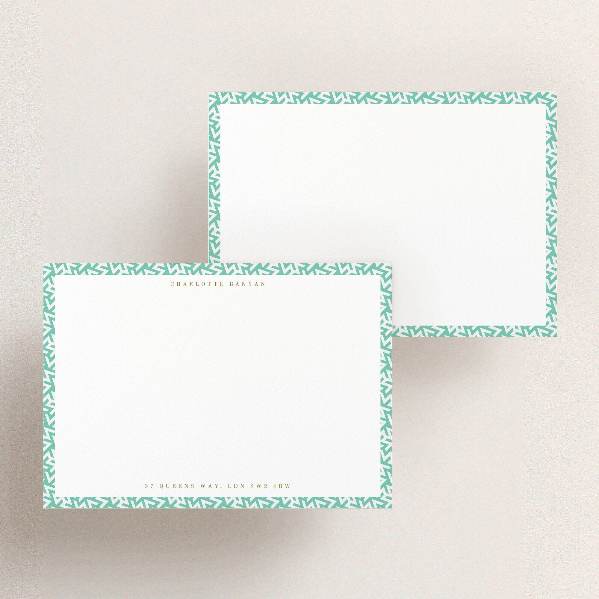 Born in the 80s in Personalised Stationery Note Cards - For Her